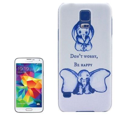Plastový kryt Dont Worry Be Happy na Samsung Galaxy S5