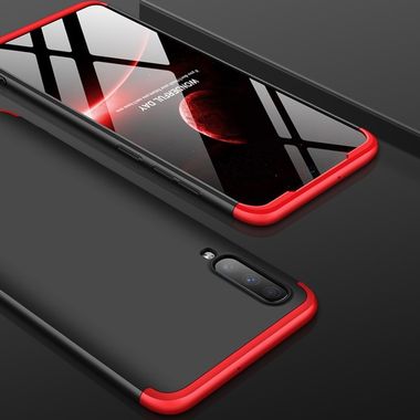 Plastový kryt na GKK Samsung Galaxy A70 - Black Red