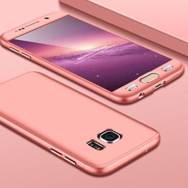 Plastový kryt GKK na Samsung Galaxy S7 - Rose Gold