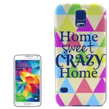 Plastový kryt Home Sweet na Samsung Galaxy S5