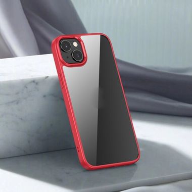 Plastový kryt iPAKY pro iPhone 14 – Červená