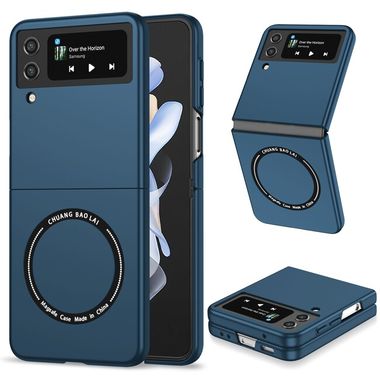 Plastový kryt Magsafe pro Samsung Galaxy Z Flip4 - Modrá