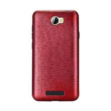 Plastový kryt Metal Style na Huawei Y5 II - červená