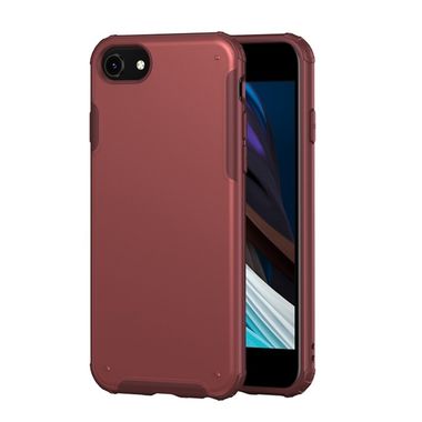 Plastový kryt pro iPhone SE (2020) - Červený