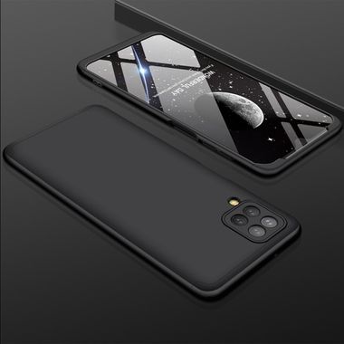 Plastový kryt na Samsung Galaxy A12 - Černá