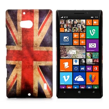 Plastový kryt UK Flag na Microsoft Lumia 930