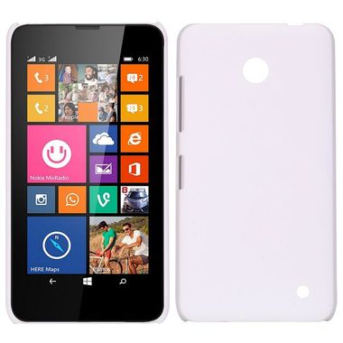 Plastový kryt Ultrathin Oil na Microsoft Lumia 630 - bílá