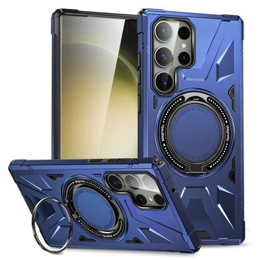 Ring Holder kryt Magsafe pro Samsung Galaxy S24 Plus 5G - Námořnická modrá