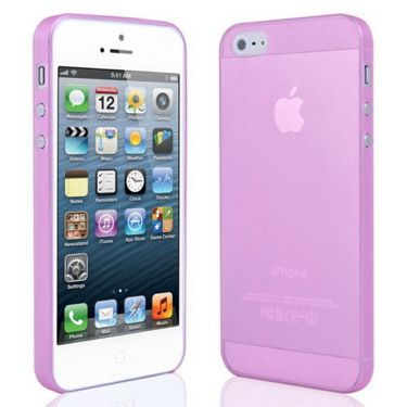 Silikonový kryt na iPhone 4 / 4s - fialová