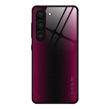 Skleněný kryt GRADIENT pro Samsung Galaxy S23 5G - Růžově červená