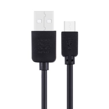 Synchronizační kabel Haweel micro USB klasický(1m) - černá