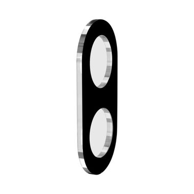 Temperované ochranné sklo na zadní kameru ENKAY pro Samsung Galaxy Z Flip 5 - Černá