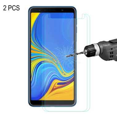 Temperované tvrzené sklo 9H + 0.2 mm. na Samsung Galaxy A7(2018)