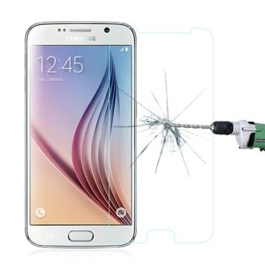 Temperované tvrzené sklo 9H + 0.26 mm. na Samsung Galaxy S6