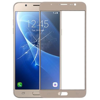 Temperované tvrzené sklo na Samsung Galaxy J7 (2016) - Zlatý