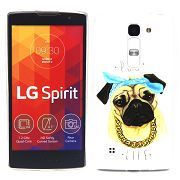 Ultratenký Gumový kryt Likable Dog na LG SPIRIT 4G LTE
