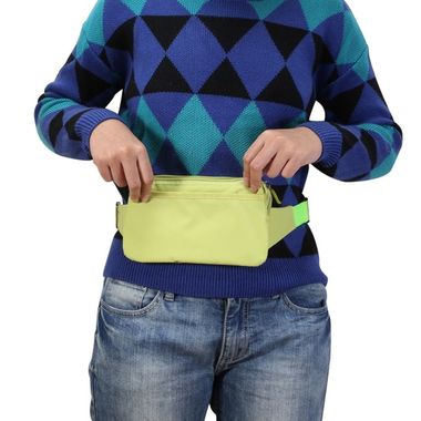 Univerzální taška pro telefon přes rameno úhlopříčka 6,6-Zelená